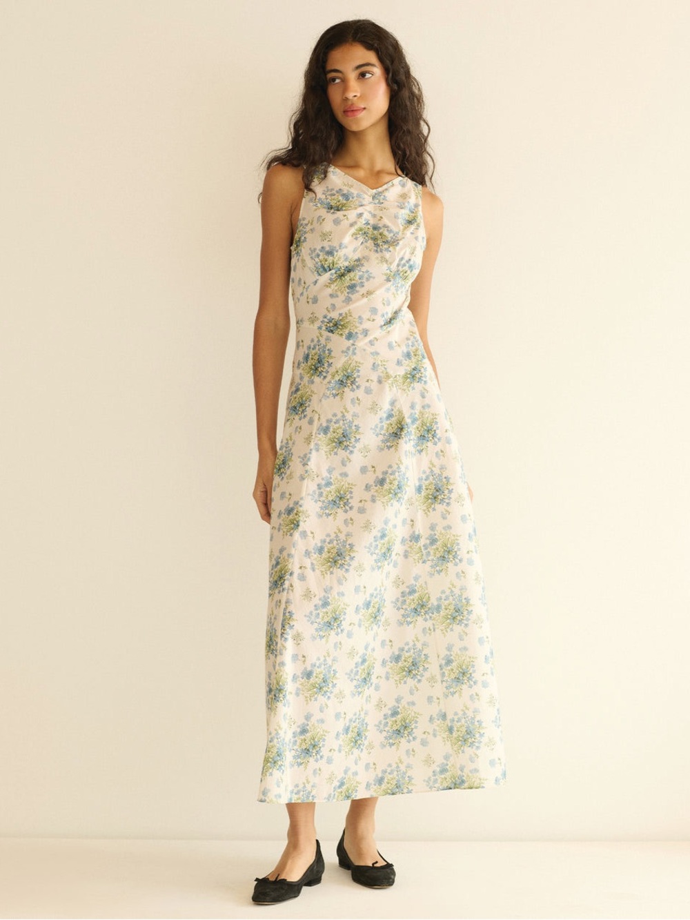 Doen Bruna Dress in Crème Lantana Floral